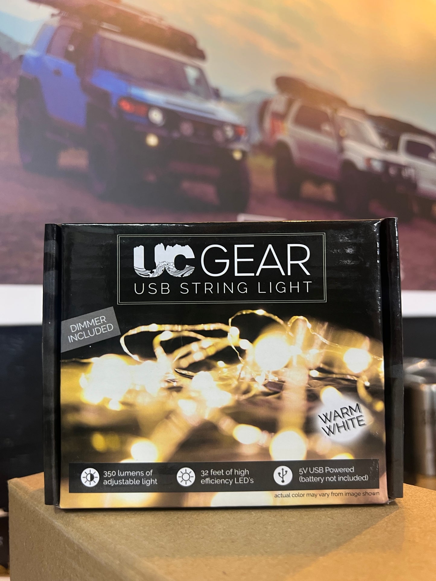 UC Gear LED String 32' - Warm White