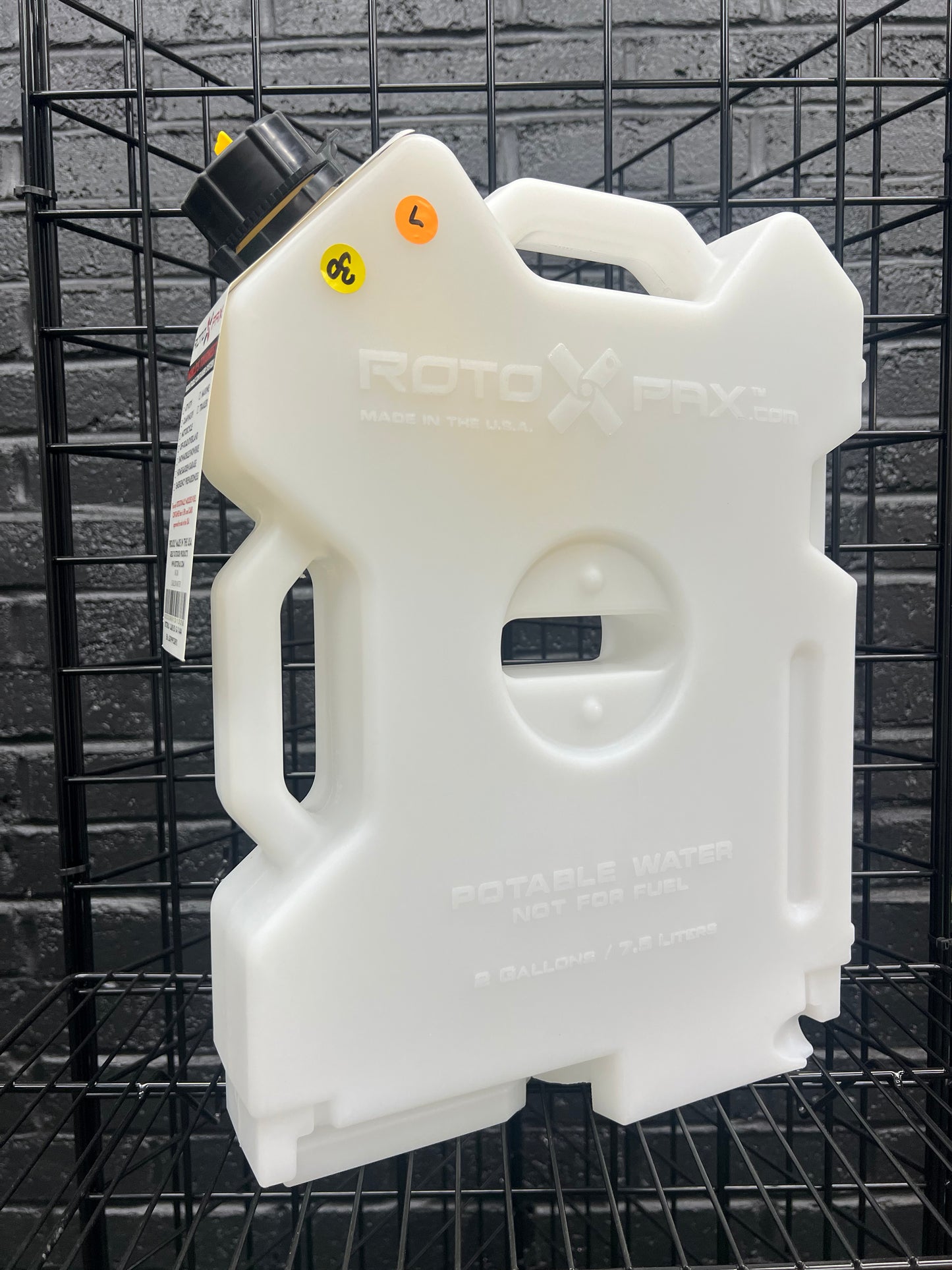 RotopaX 2 Gallon Water - White