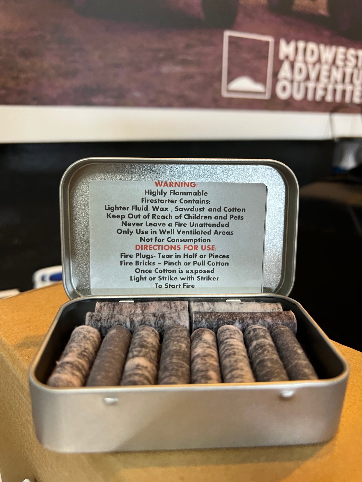 THREE RIVERS FIRE STARTER - 24PK