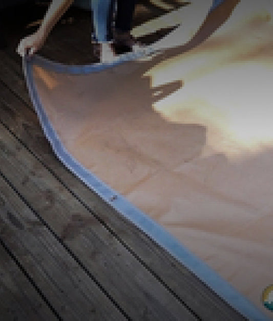 Ember Mat - Protect The Ground From Popping Embers or Dripping Grease