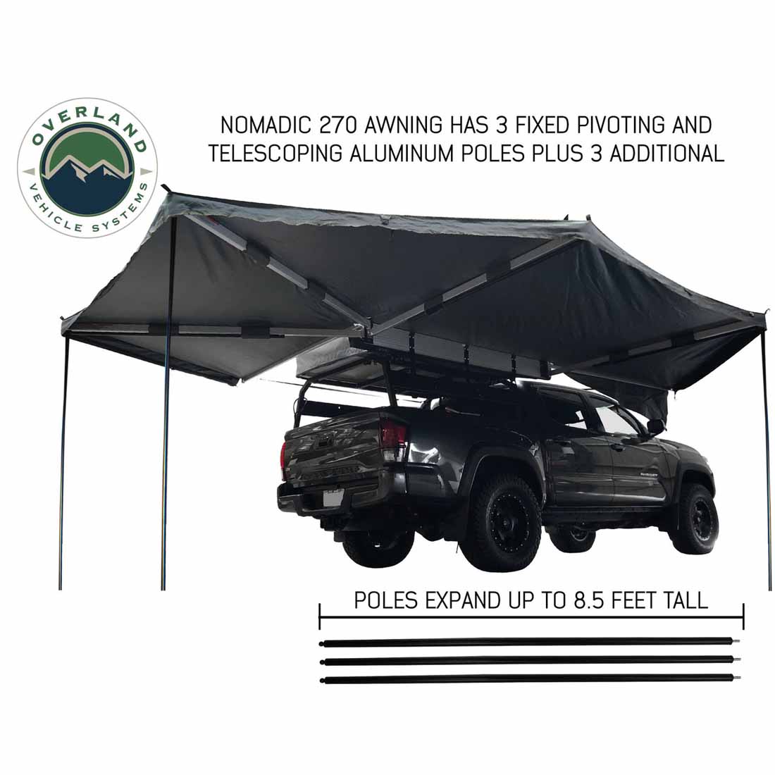 HD Nomadic 270 - Awning