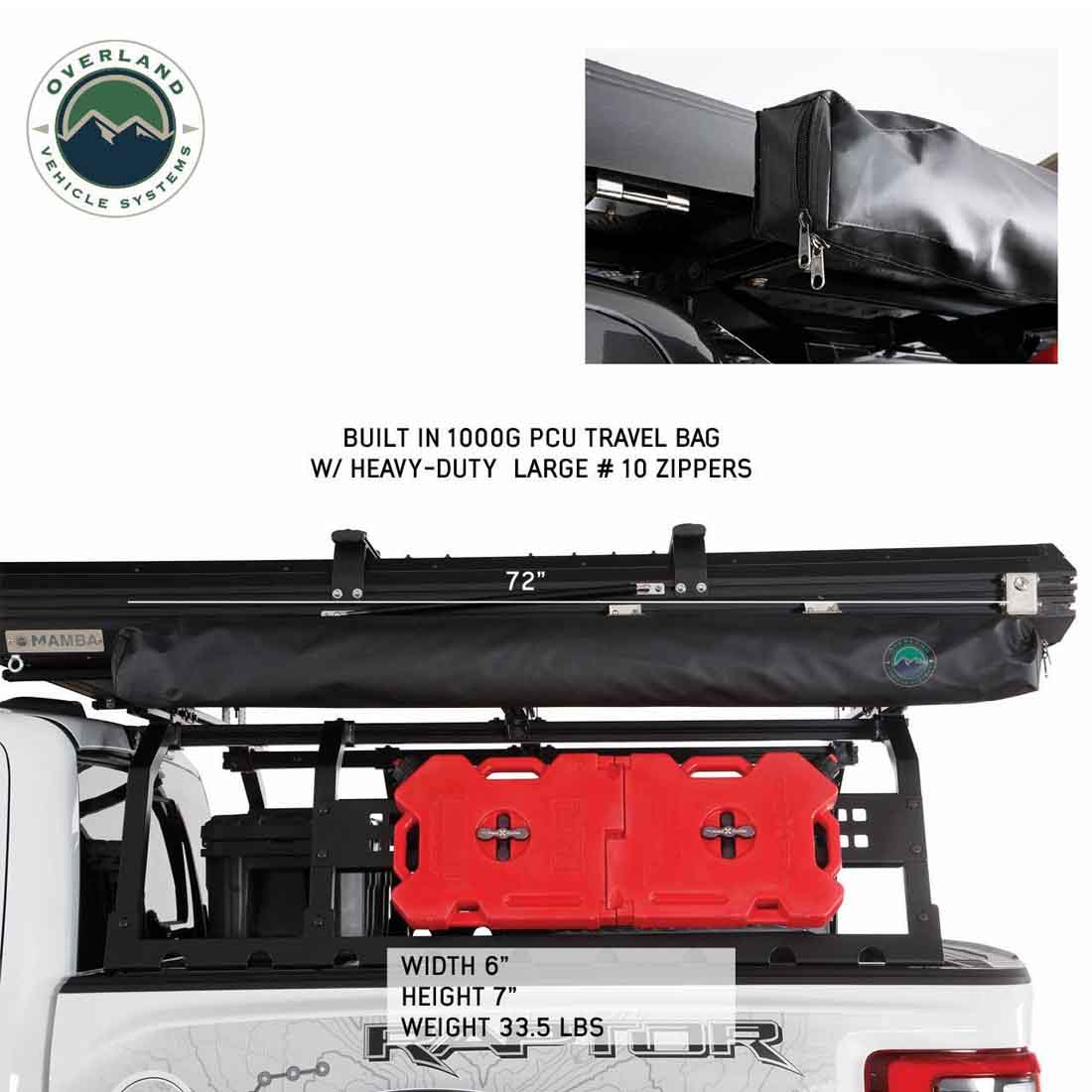 HD Nomadic 180 - Awning
