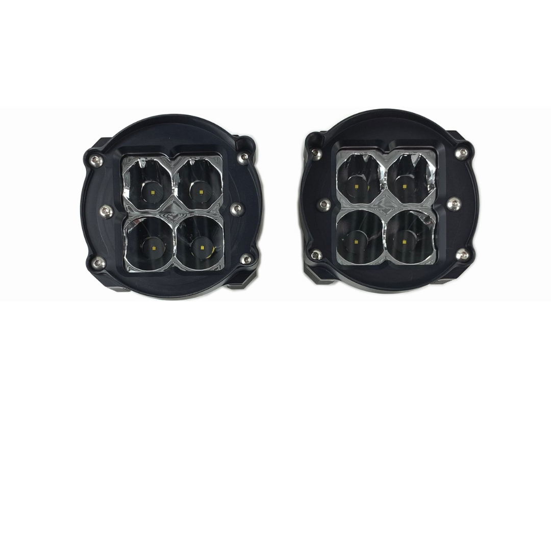 Heretic Toyota Tacoma (2012+) - LED Fog Light Kit - Clear Lens - Combo