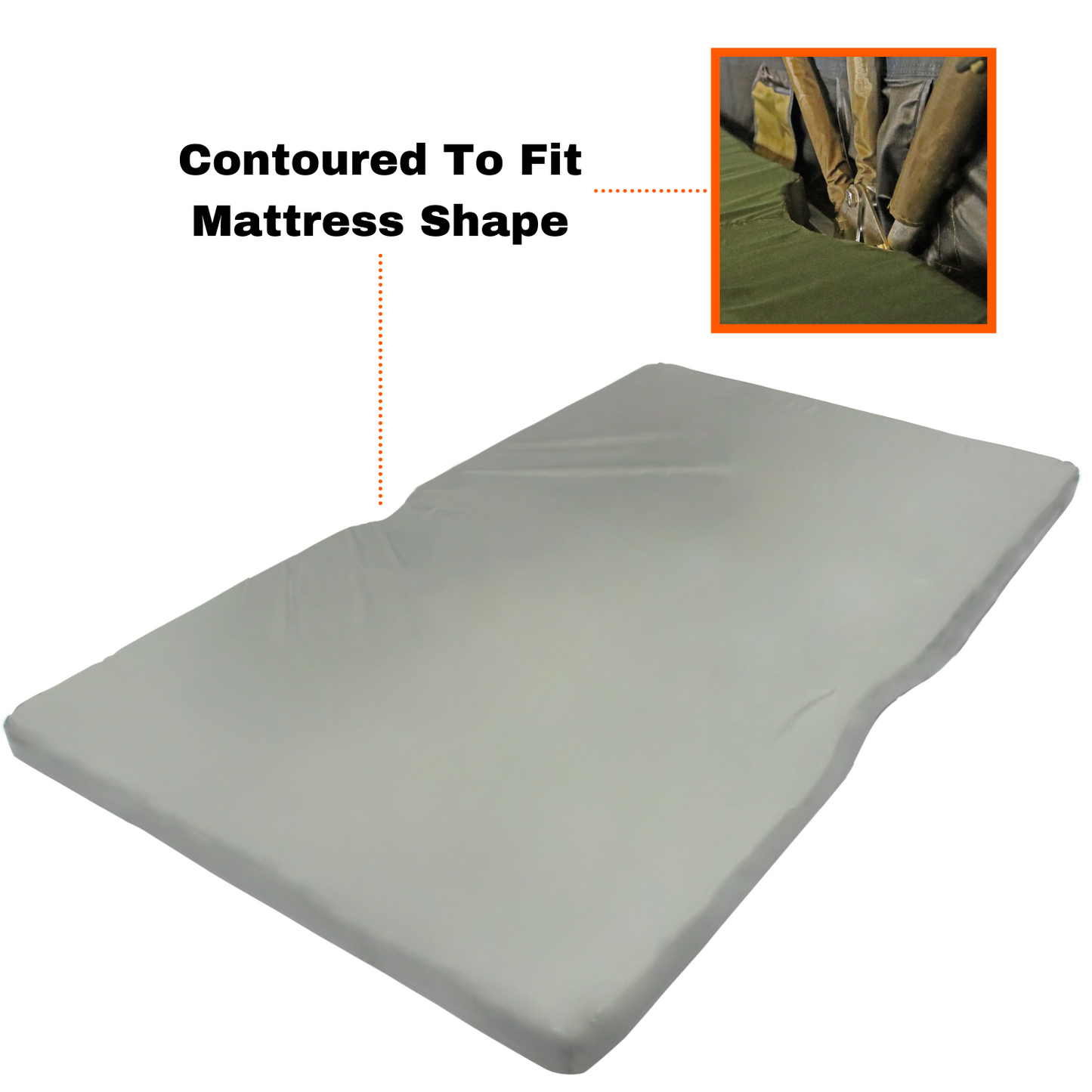 Soft Shell Mattress Fitted Sheet 62 100% Cotton