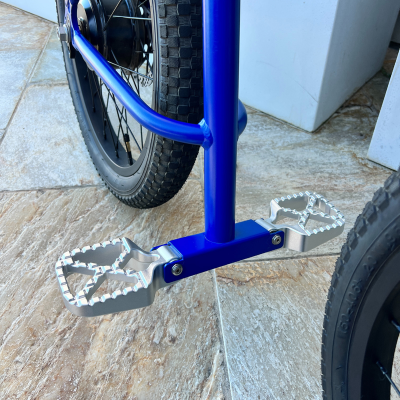 JackRabbit Mega Metal Footpegs for OG - Silver