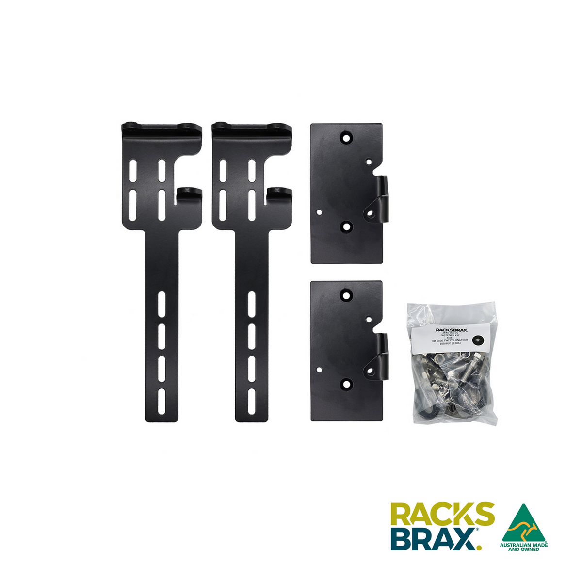Racksbrax XD Side Twist Bracket - Long (Double) [R]