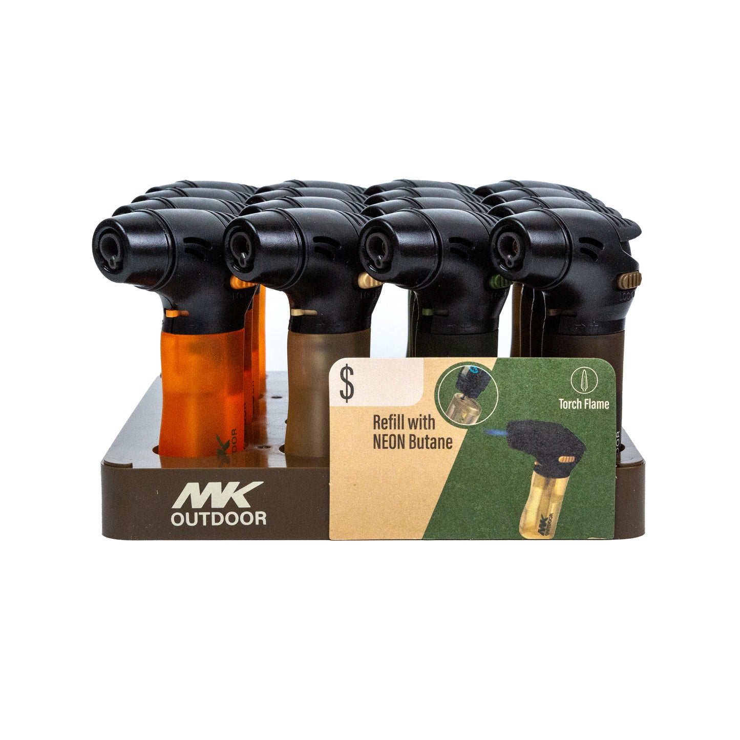 MK Outdoor Expedition Mini Torch Lighter (Pack of 16)