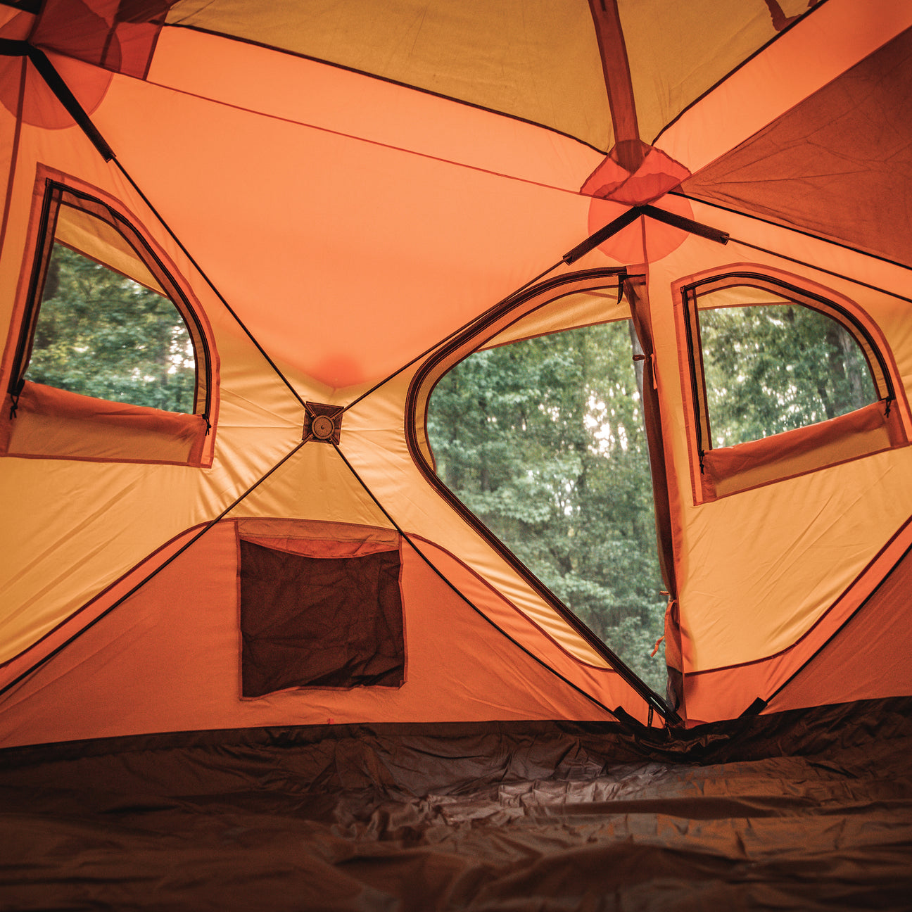 Gazelle T4 Overland Edition Tent - Sunset Orange & Sedona