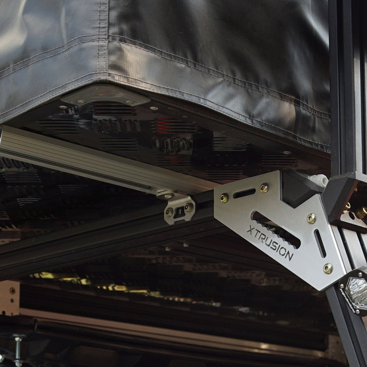 Rooftop Tent Brackets for Bed Racks | XTR Stainless