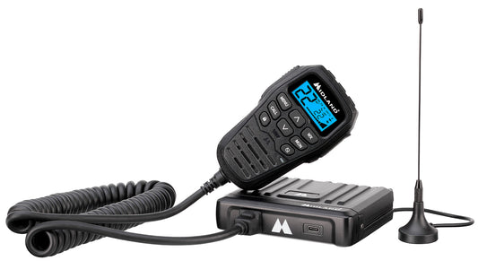 Midland Micro Mobile 15 Watt GMRS Radio with Magnetic Mount Antenna (MXT275)