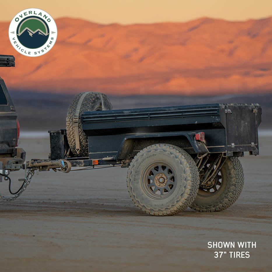 Off Road Trailer - Military Style With Full Articulating Suspension, Wheels and Brake Controller