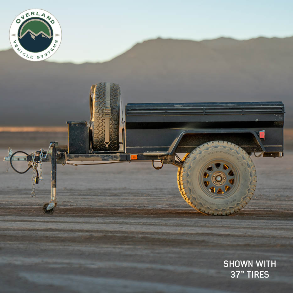 Off Road Trailer - Military Style With Full Articulating Suspension, Wheels and Brake Controller