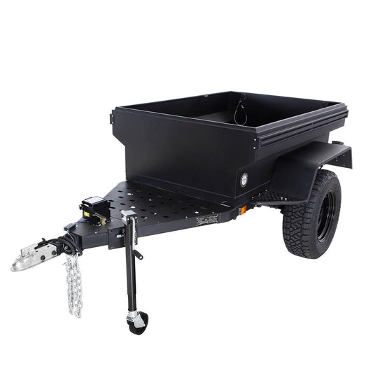 Off Road Trailer - Military Style With Full Articulating Suspension, Wheels and Brake Controller