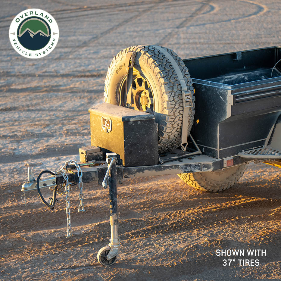 Off Road Trailer - Military Style With Full Articulating Suspension, Wheels and Brake Controller