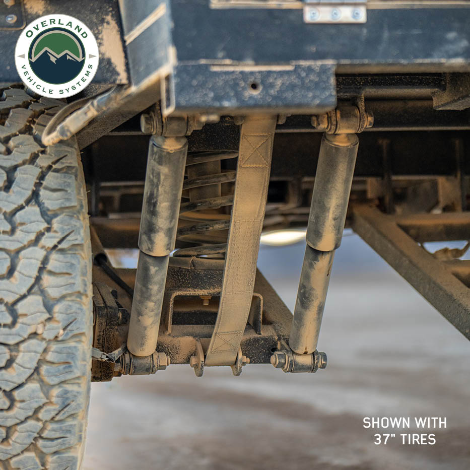 Off Road Trailer - Military Style With Full Articulating Suspension, Wheels and Brake Controller