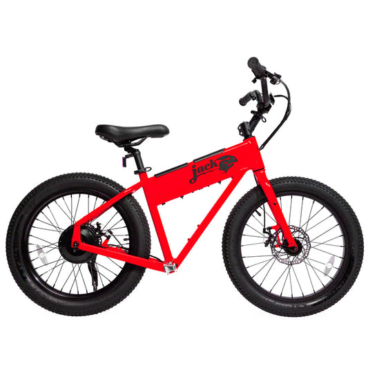 JackRabbit XG - Lightweight & Compact XL Micro eBike, Red