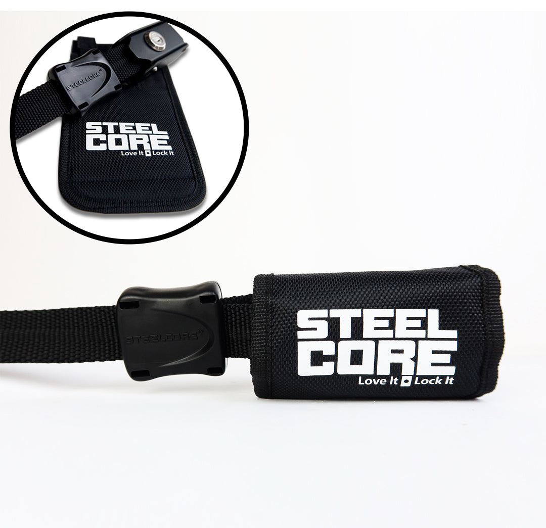 Steel Core Universal 6 Foot Security Strap - Single