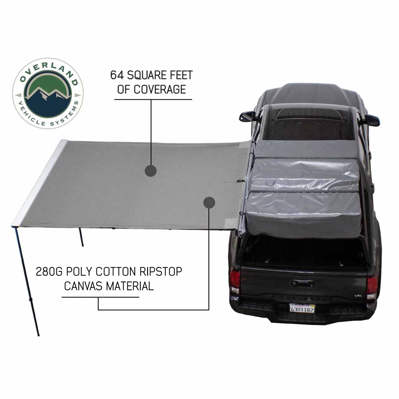 HD Nomadic 2 - Awning, 6.5' or 8.0' Long