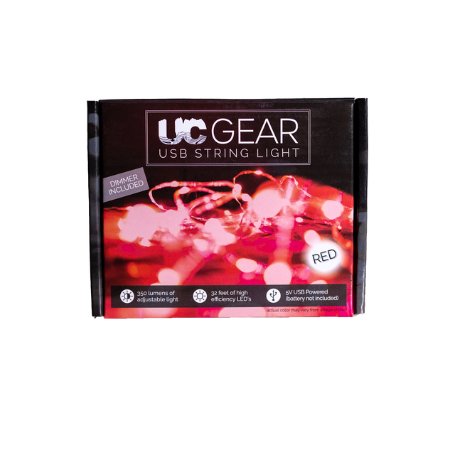 UC Gear LED String 32' - Red