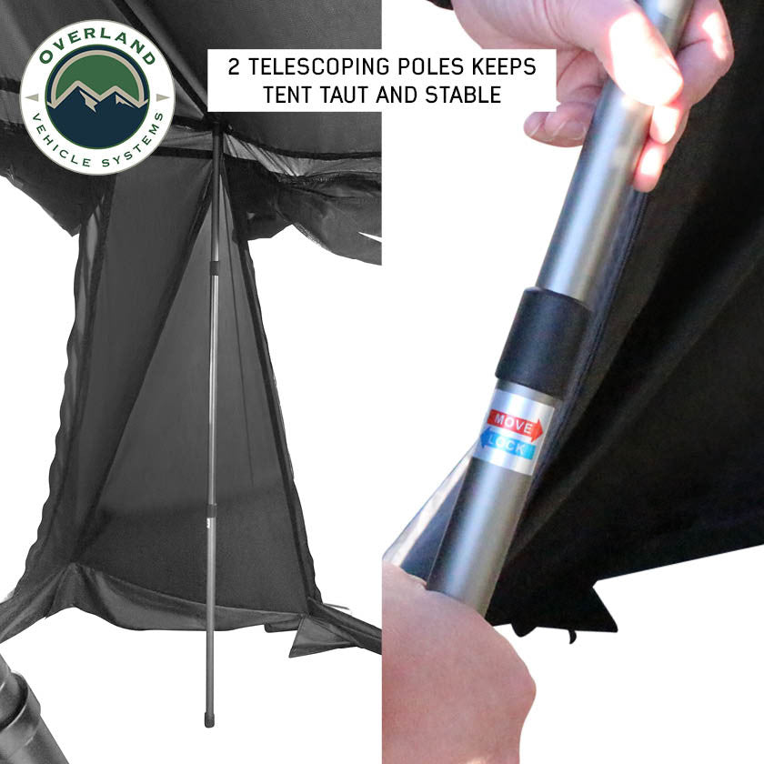 XD Everest Cantilever Hard Shell Rooftop Tent