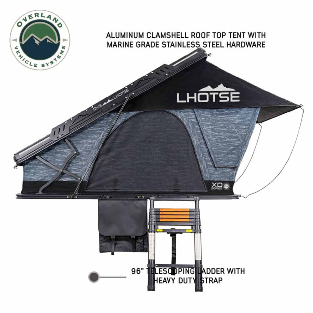 XD Lhotse Clamshell Hard Shell Rooftop Tent