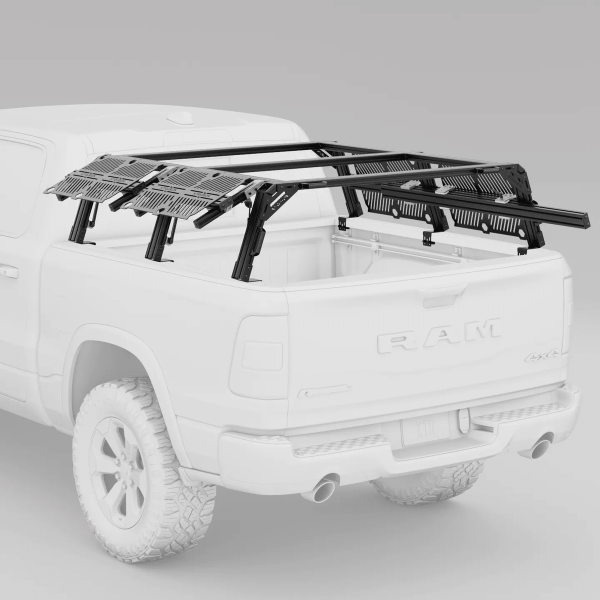 Ram 1500 Pre-configured Bed Rack (Tapered Bed) | XTR3 Popular Builds + MOLLE Packages