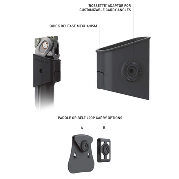 DIS Aclim8 Combar Holster Belt-Loop