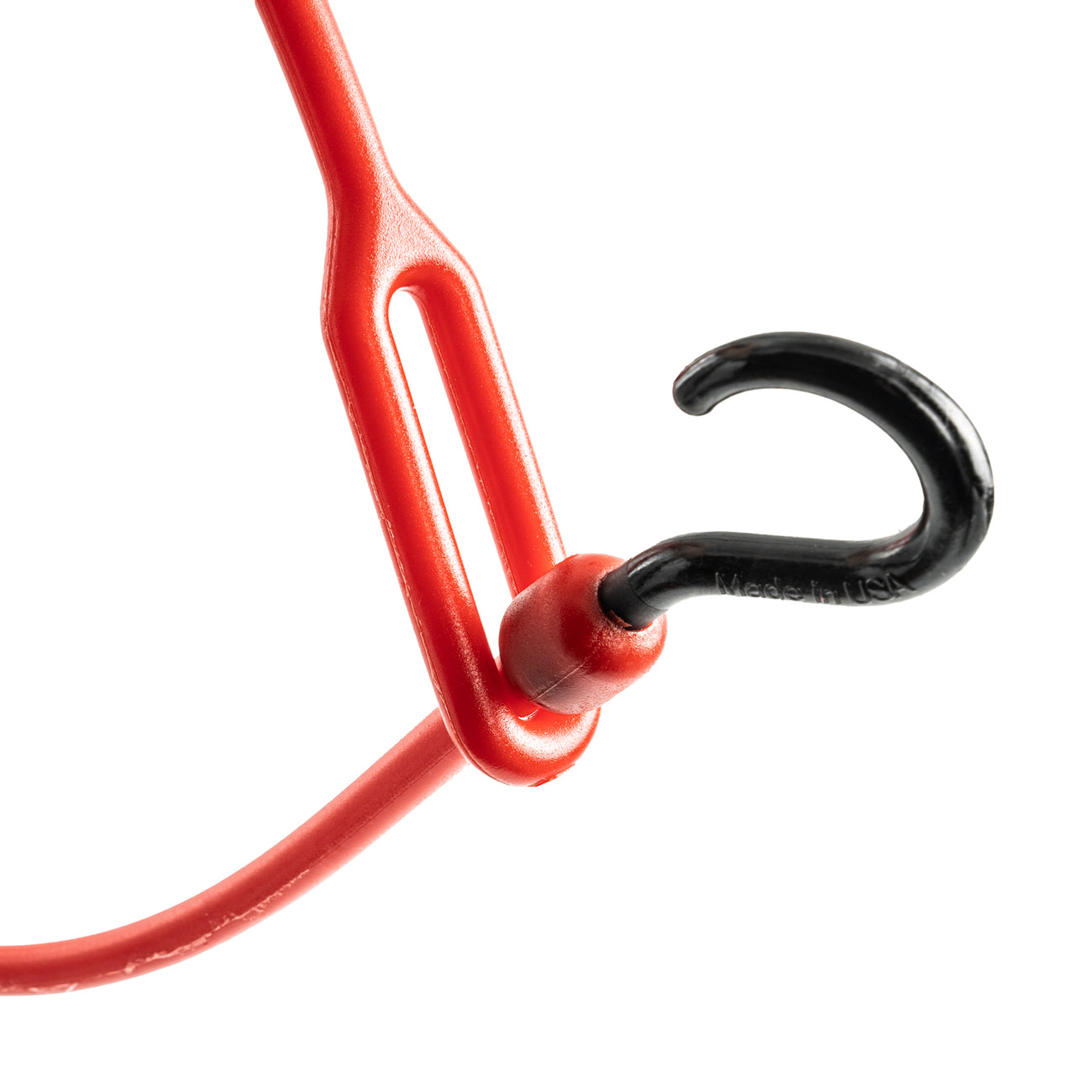 Perfect Bungee - 30" Easy Stretch Loop End Cord - Red - Single