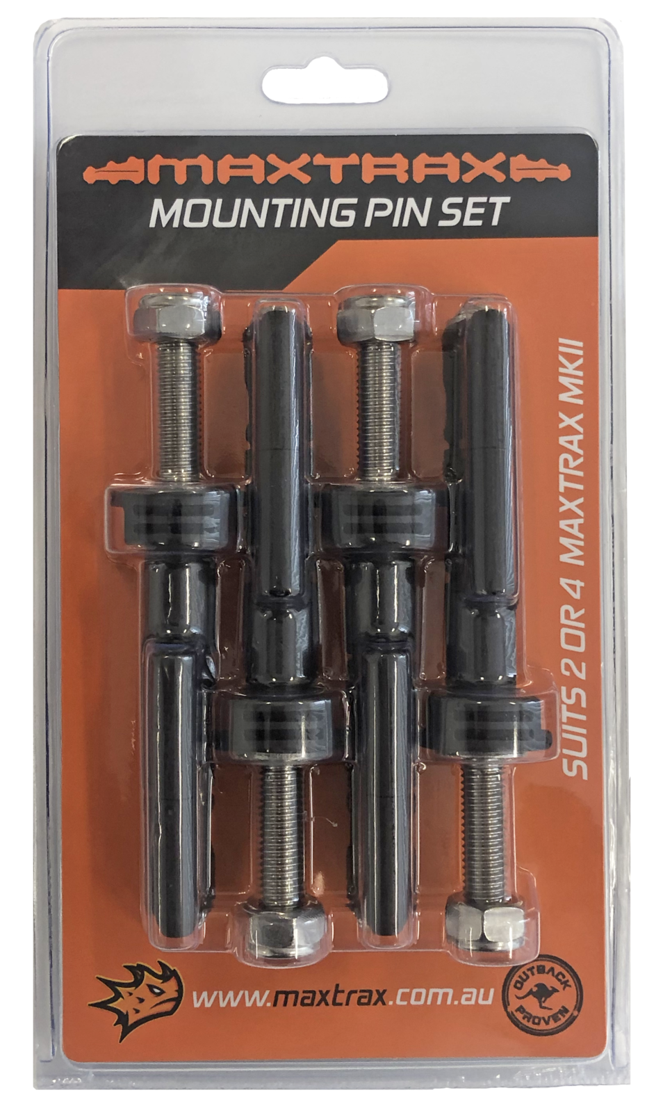 MAXTRAX MOUNTING PIN SET MKII/X-SERIES