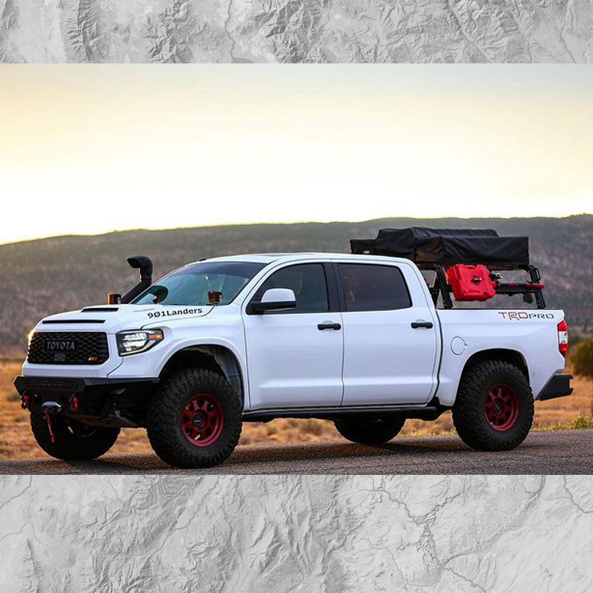 Toyota Tundra Bed Rack for Retrax XR Covers | XTR1